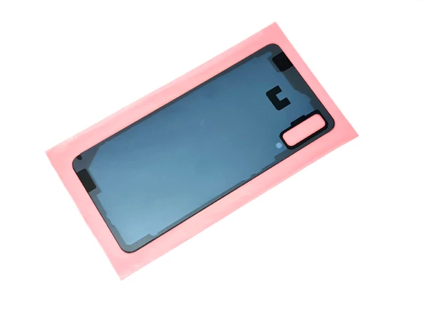 Tkgz Samsung Galaxy A7 A750 Arka Pil Batarya Kapağı + PİL (CAM) SİYAH - Resim 3