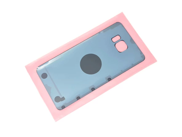 Tkgz Samsung Galaxy NOTE 5 Arka Pil Batarya Kapağı + PİL (CAM) GOLD - Resim 3