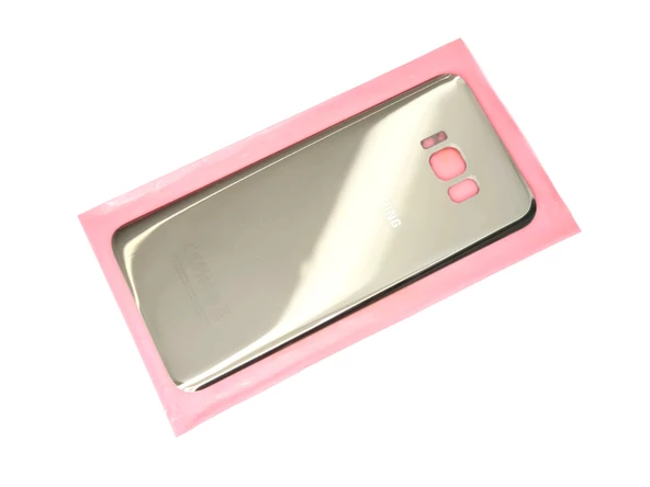 Tkgz Samsung Galaxy S8 PLUS Arka Pil Batarya Kapağı + PİL (CAM) GOLD - 2