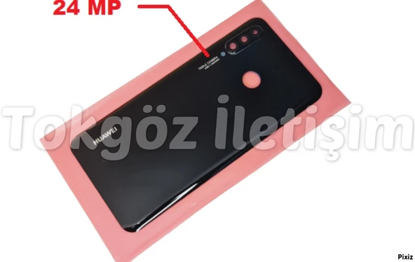 Huawei Uyumlu P30 Lite Arka Kapak ( Kamera Lensli 24 MP) SİYAH - 2