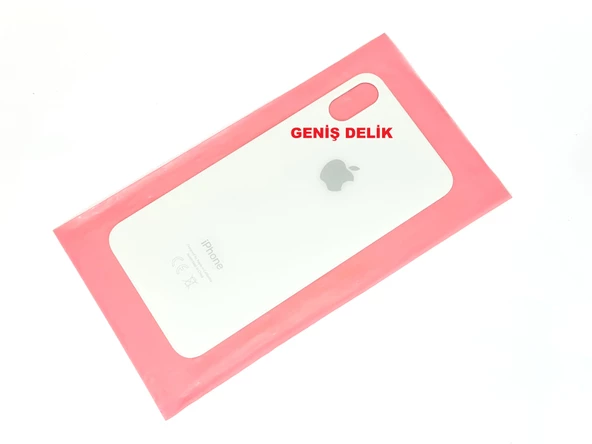 Tkgz İPhone X Arka Kapak (CAM) BEYAZ ürün görseli 1