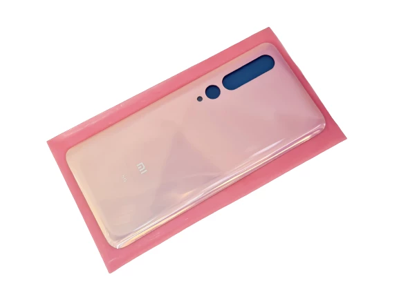 Tkgz Xiaomi Mİ 10 Arka Kapak Arka Kapak 5G (CAM) PEMBE