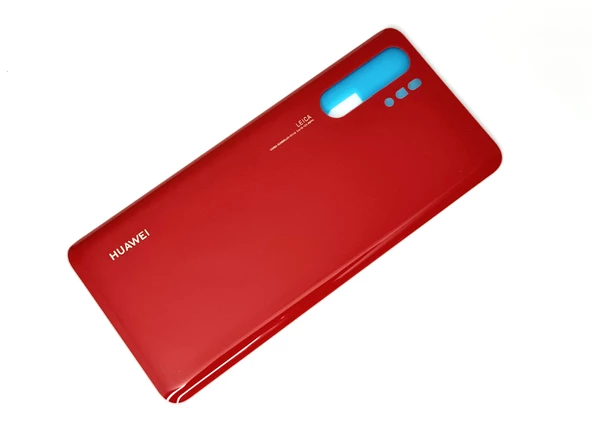 Tkgz Huawei Uyumlu P30 PRO Arka Kapak (CAM) KIRMIZI