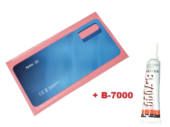 Tkgz Xiaomi Redmi NOTE 11 PRO Arka Pil Batarya Kapağı (CAM B-7000) MAVİ