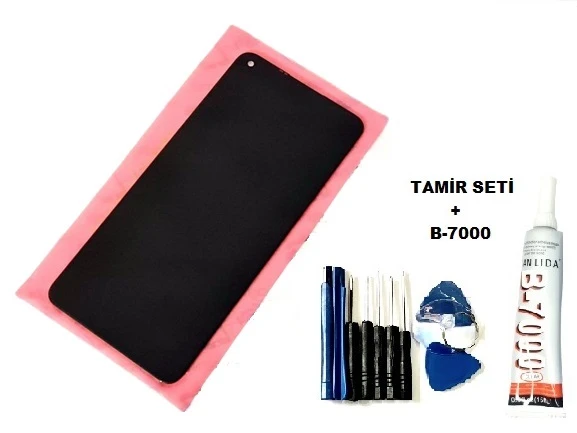 Tkgz Xiaomi Redmi NOTE 9 Lcd Ekran Dokunmatik (B-7000+Tamir Seti)