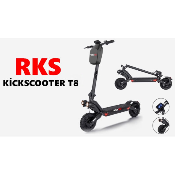 RKS Kickscooter T8 Elektrikli Scooter - 2