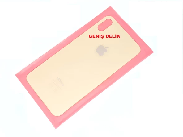 iPhone XS MAX Arka Pil Batarya Kapağı (CAM) GOLD ürün görseli 1