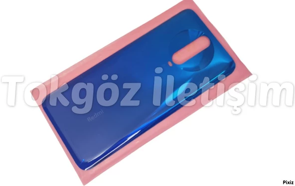 Xiaomi Redmi K30 Arka Kapak Pil Kapağı (CAM) MAVİ ürün görseli 1