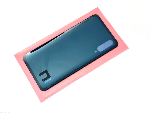 Xiaomi Mi 9 LİTE Arka Kapak Batarya Pil Kapağı (CAM) MAVİ - Resim 2