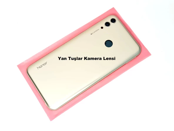 Tkgz Honor 8C Kasa Arka Kapak Pil Kapağı GOLD