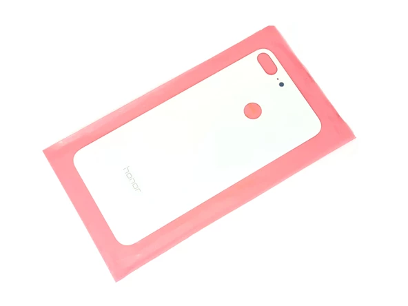 Tkgz Honor 9 Lite Arka Pil Batarya Kapağı (CAM) BEYAZ