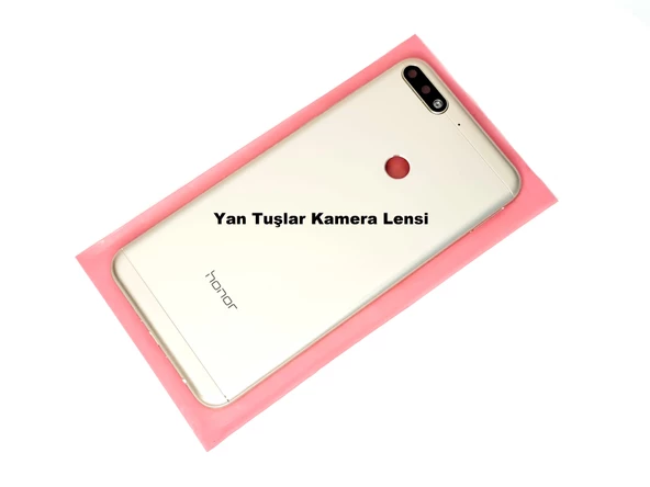 Honor 7C Kasa Arka Pil Batarya Kapağı GOLD