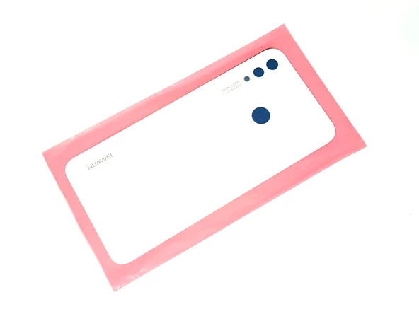 Tkgz Huawei Uyumlu Nova 3i Arka Pil Batarya Kapağı (CAM) BEYAZ ürün görseli 1