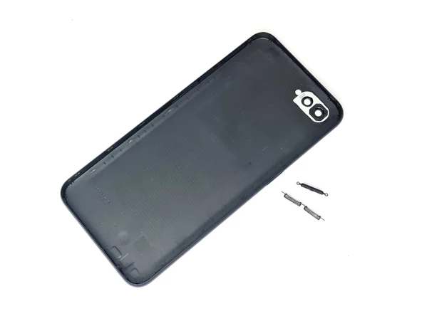 Oppo Realme C2 Kasa Arka Pil Batarya Pil Kapağı SİYAH - Resim 2