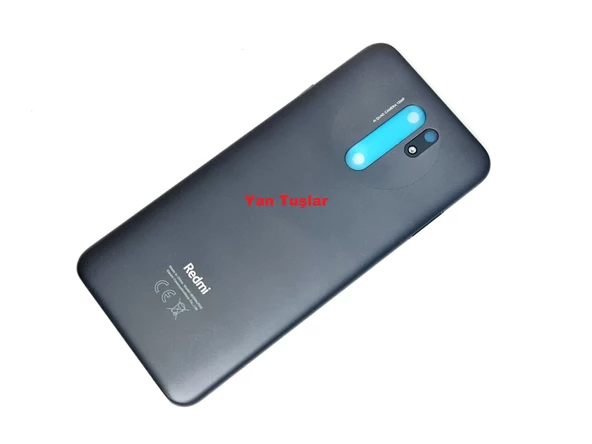 Xiaomi Redmi 9 Kasa Arka Pil Batarya Kapağı SİYAH
