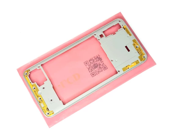 Samsung Galaxy A70 A705 kasa Arka Pil Kapağı BEYAZ - Resim 3