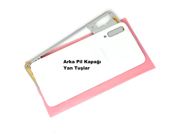 Samsung Galaxy A70 A705 kasa Arka Pil Kapağı BEYAZ ürün görseli 1