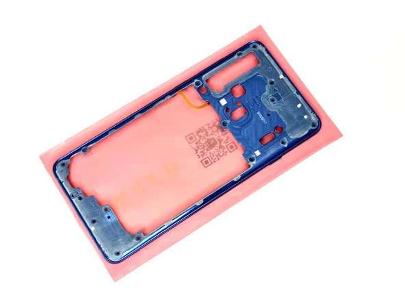 Samsung Galaxy A9 A920 2018 KASA Arka Pil Batarya Kapağı MAVİ - Resim 2