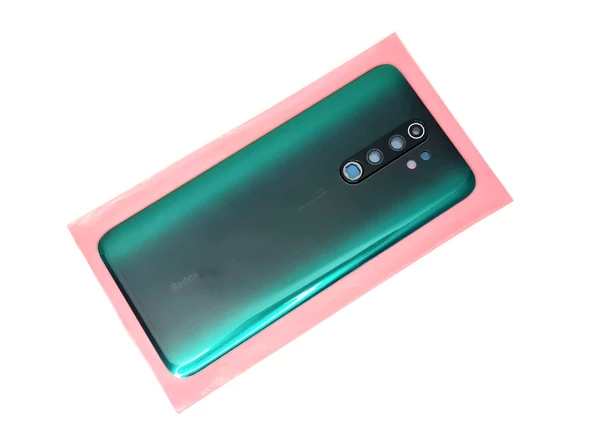Xiaomi Redmi NOTE 8 PRO Arka Kapak Batarya Kapağı (Cam Kamera Camı) Yeşil