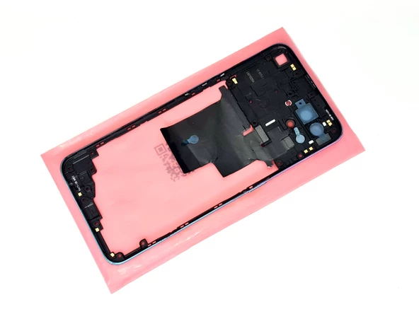 Oppo Reno 5 Lite kasa Arka Pil Batarya Kapağı Mavi - 3