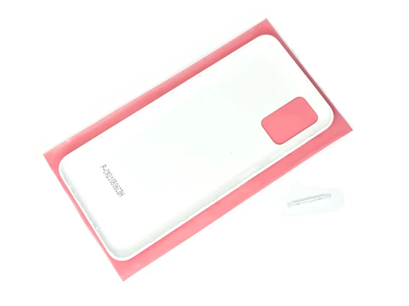 Samsung Galaxy A03S Sm A037 kasa Arka Pil Batarya Kapağı Beyaz - 2