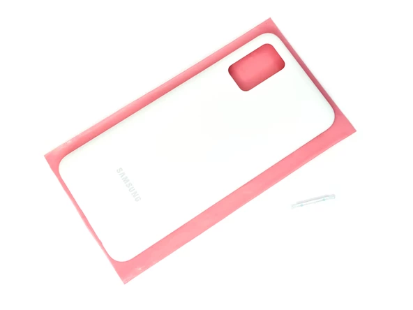 Samsung Galaxy A03S Sm A037 kasa Arka Pil Batarya Kapağı Beyaz