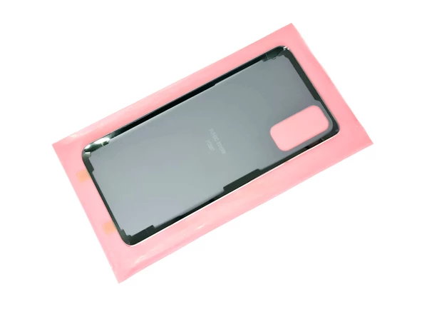 Samsung Galaxy S20 Arka Pil Batarya Kapağı (CAM) PEMBE - Resim 2