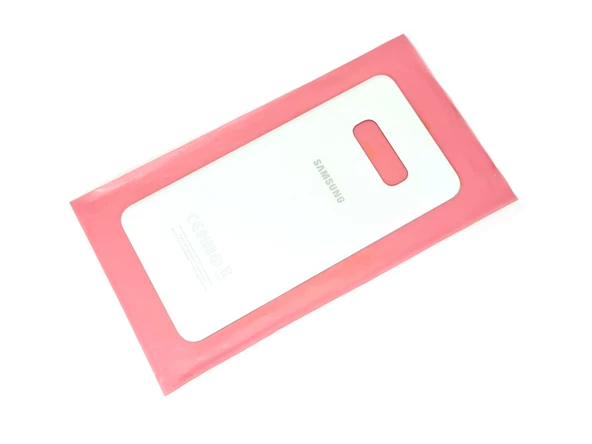 Samsung Galaxy S10 E Arka Pil Batarya Kapağı (CAM) BEYAZ ürün görseli 1