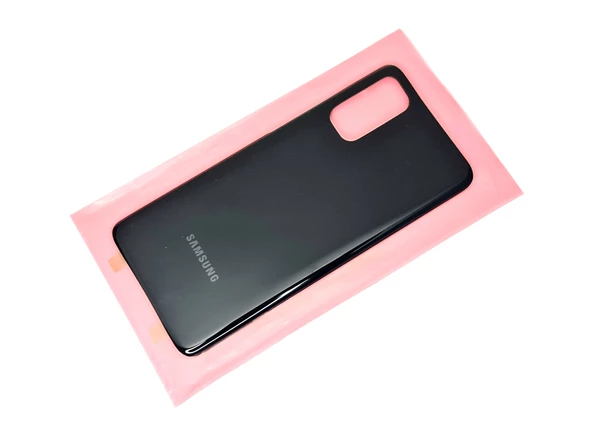 Samsung Galaxy S20 Arka Pil Batarya Kapağı (CAM) SİYAH ürün görseli 1