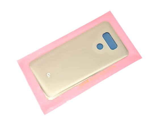 LG G6 Arka Pil Batarya Kapağı (CAM) GOLD - 1