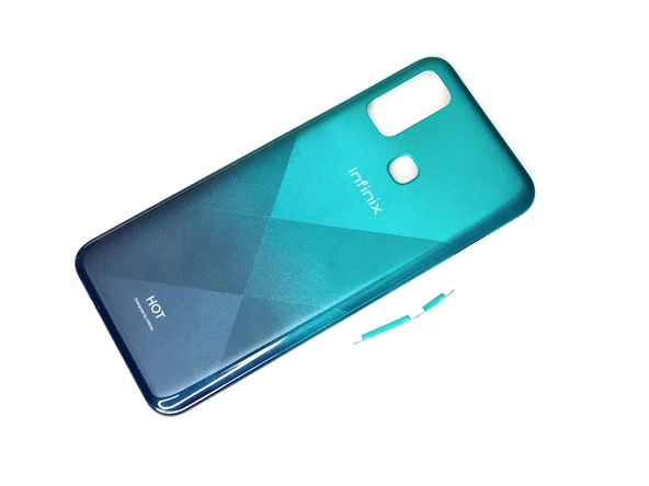 Infinix HOT 9 PLAY KASA Arka Pil Batarya Kapağı YEŞİL ürün görseli 1
