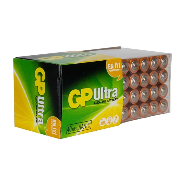 Gp 24au R03 Ultra Alkalin Aaa İnce Kalem 40lı Paket Fiyatı