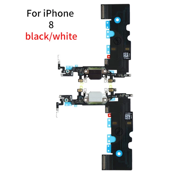 iPhone 8 FULL Şarj Soketi (BEYAZ ürün görseli 1