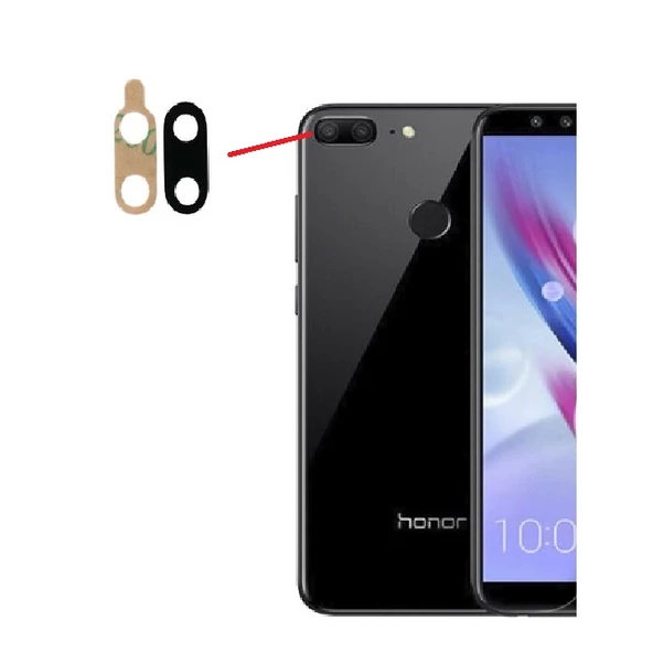 Tkgz Honor 9 LİTE Arka Kamera Camı Lens Yapışkanlı ürün görseli 1