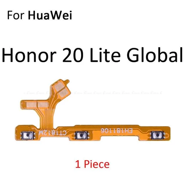 Tkgz Huawei Uyumlu HONOR 20 LİTE On Off Yan Ses Filmi