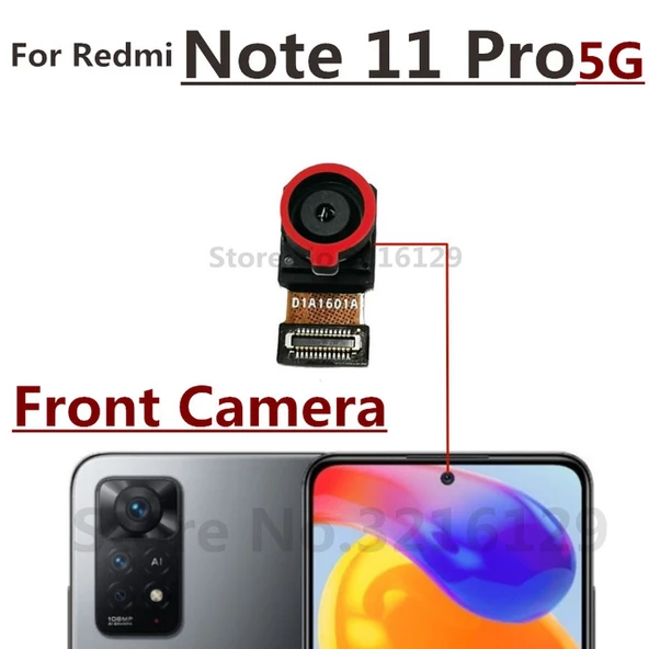 Xiaomi Redmi NOTE 11 PRO (5G) Ön Kamera Orj