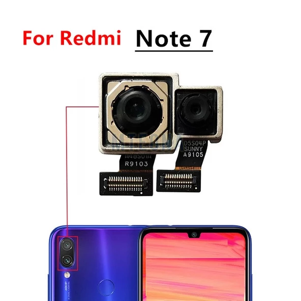 Xiaomi Redmi NOTE 7 Arka Kamera Orj
