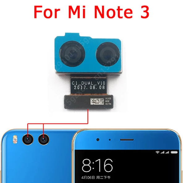 Xiaomi Mİ NOTE 3 Arka Kamera Orj
