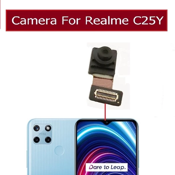 Oppo Realme C25Y Ön Kamera ürün görseli 1