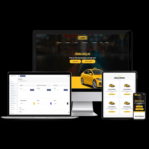 Taksi Sitesi V1 Web Site Teması