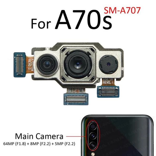 Samsung Galaxy A70S Arka Kamera (Orjinal)