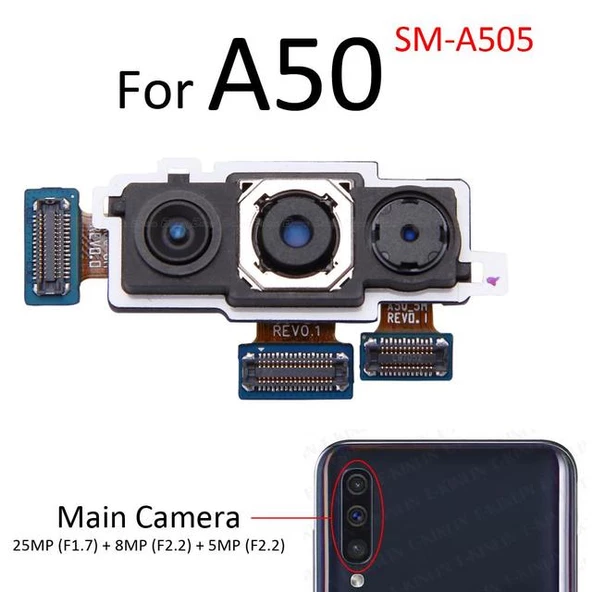 Samsung Galaxy A50 Arka Kamera (Orjinal)