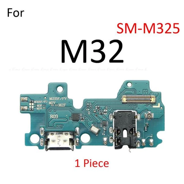 Samsung Galaxy M32 FULL ORJ Şarj Soketi Kulaklık Soketi ürün görseli 1