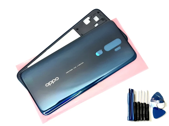 Oppo A9 2020 ORJ Kasa Arka Pil Batarya  + TAMİR SETİ - YEŞİL ürün görseli 1