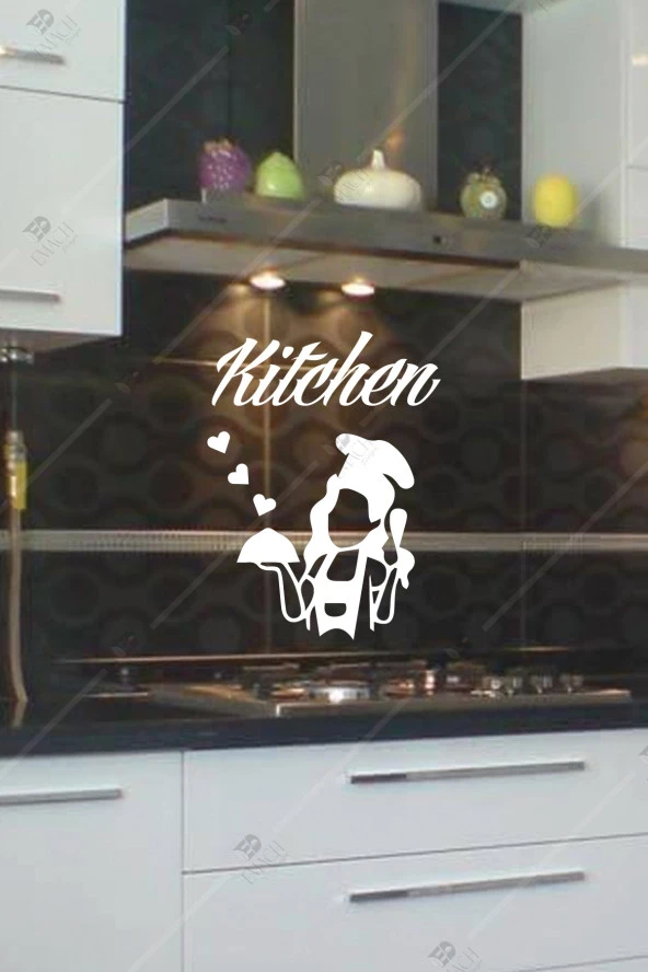 Kitchen Mutfak Duvar Dekorasyon Seti