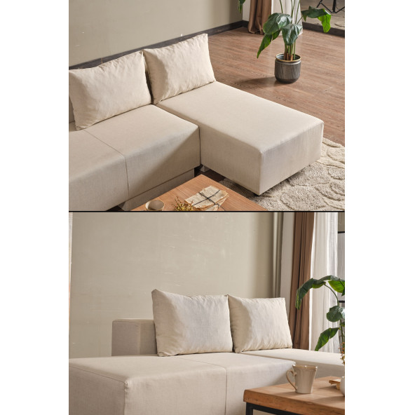 Kagu CORNER POLY-M KÖŞE TAKIMI-KANEPE-YATAK-DİNLENME 4 FARKLI MODEL TEK MODÜL - 5