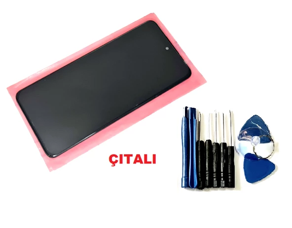 Tkgz Huawei Uyumlu P Smart 2021 Lcd Ekran Dokunmatik (ÇITALI ORJİNAL TAMİR SETİ)