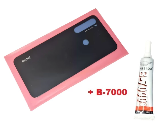 Xiaomi Redmi NOTE 8 Arka Pil Batarya Kapağı (CAM+B-7000) SİYAH