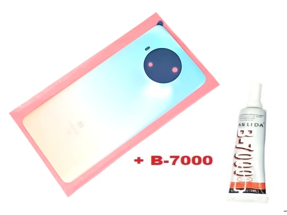 Xiaomi Mi 10T LİTE Arka Pil Batarya Kapağı (CAM+B-7000) BEYAZ - 2