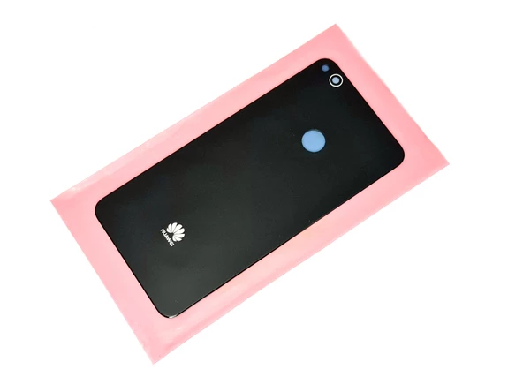 Tkgz Huawei Uyumlu P9 Lite 2017 Arka Pil Batarya Kapağı (CAM+B-7000) SİYAH - Resim 2
